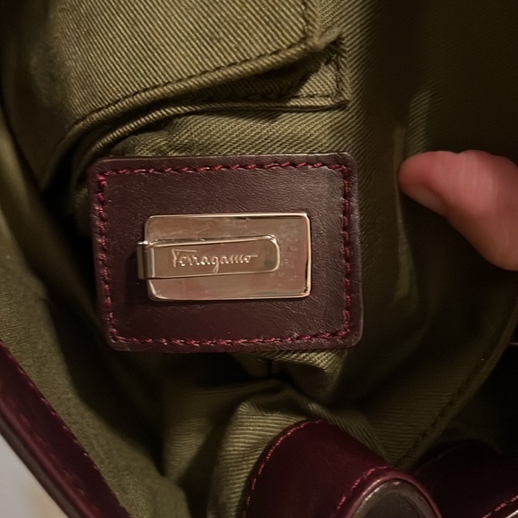 Salvatore Ferragamo Purple Tote Bag - Picture 6 of 11